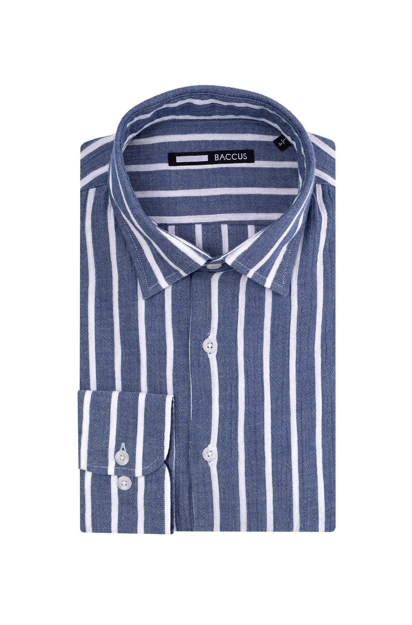 Camisa fit regular - Azul