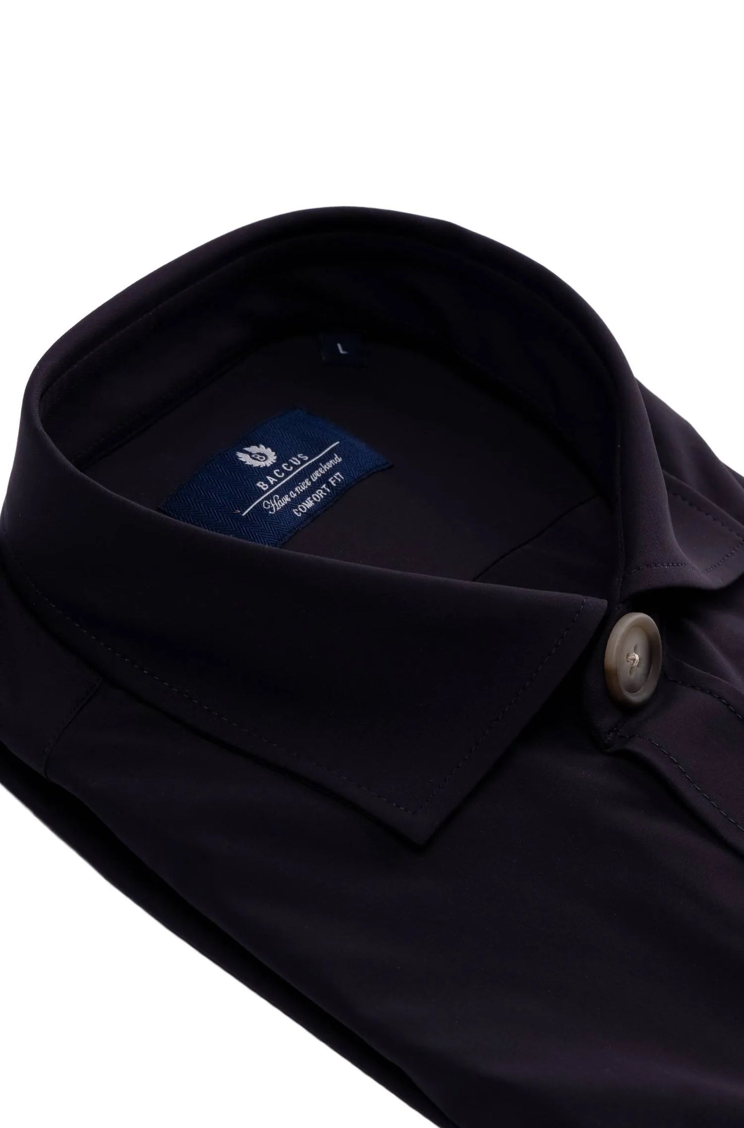 Overshirt lisa para homem - Marinho
