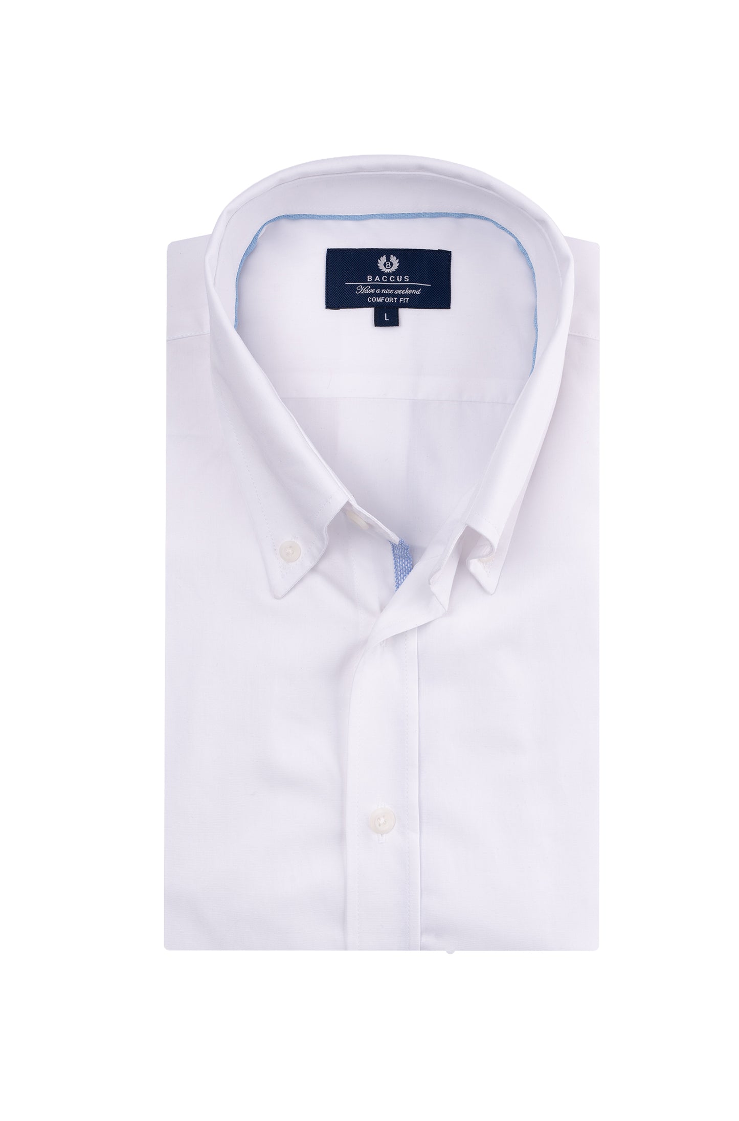Camisa Fit Regular - Azul