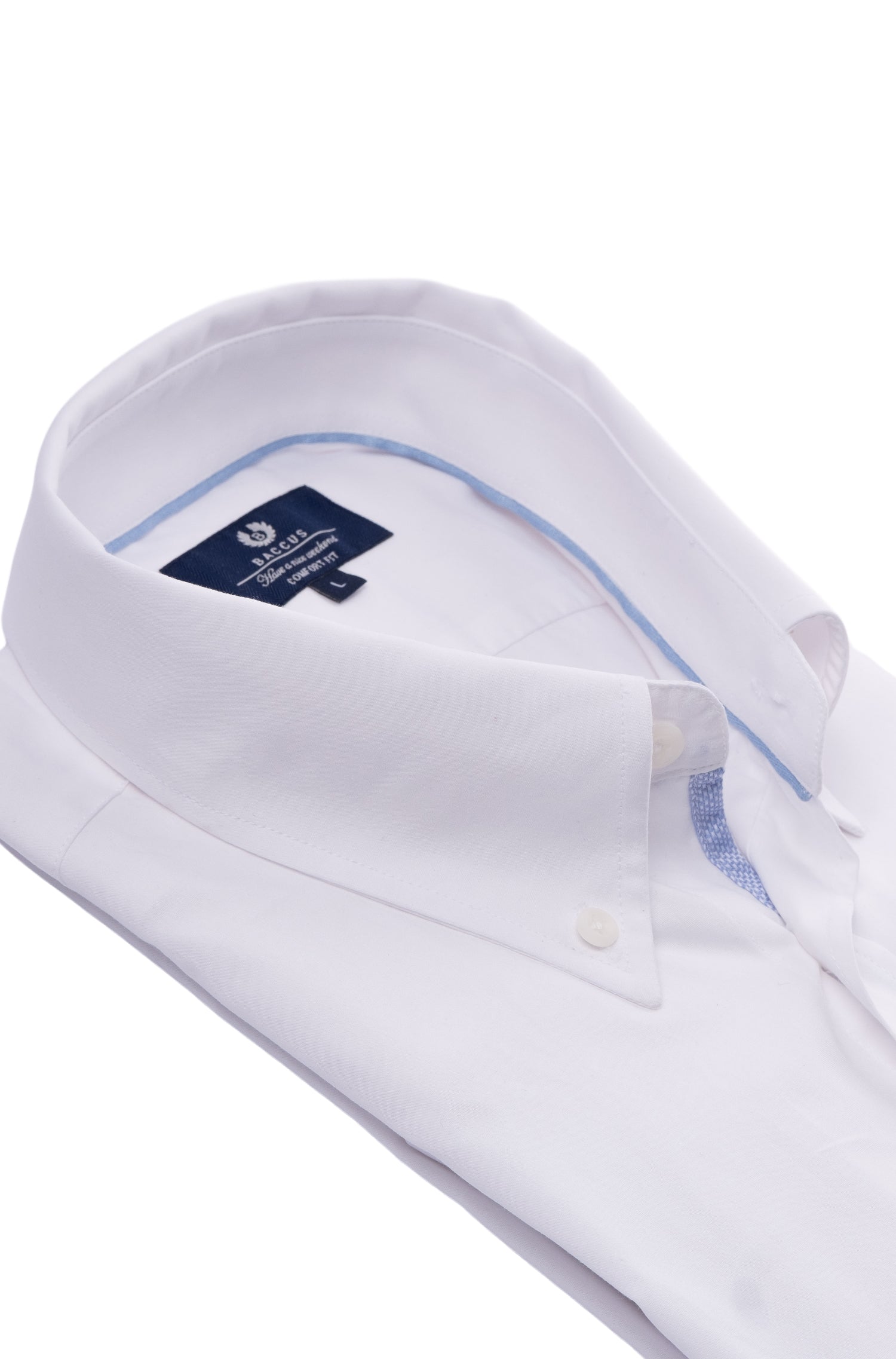 Camisa Fit Regular - Azul