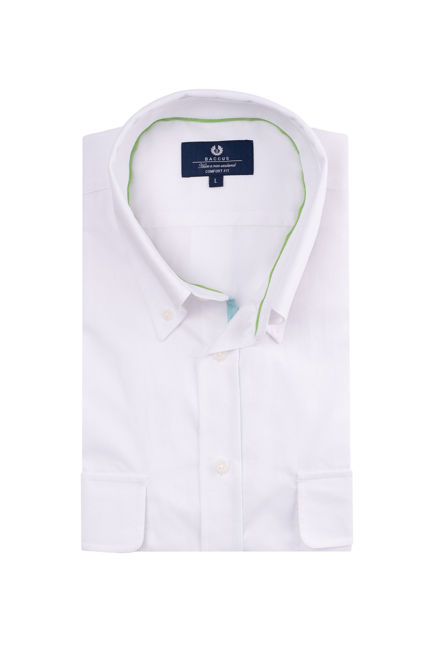 Camisa Regular Fit - Verde