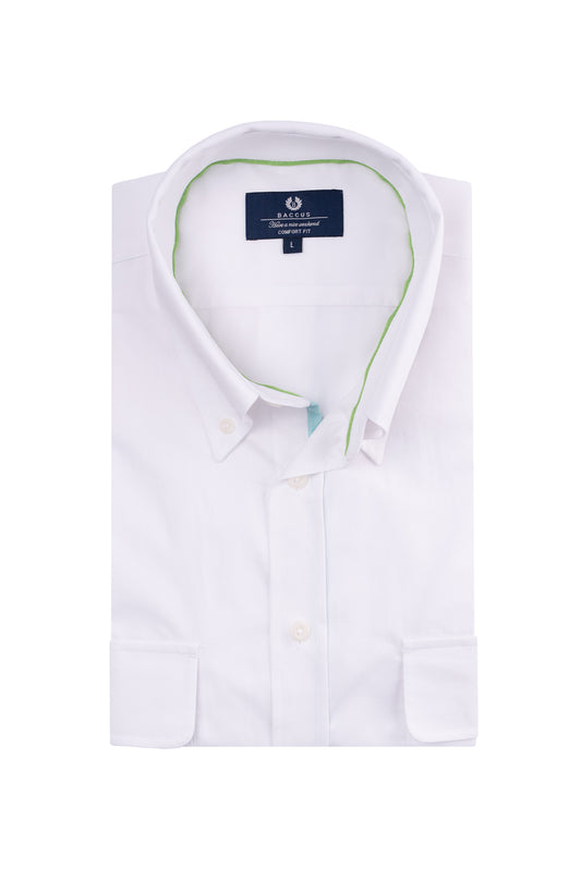 Camisa Regular Fit - Verde