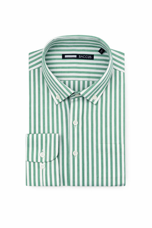 Camisa Fit Regular - Verde