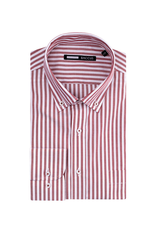 Camisa Fit Regular - Vermelho