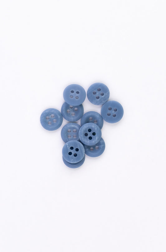 Blue buttons