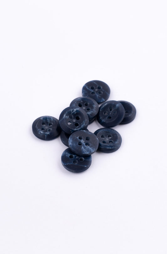 Navy buttons