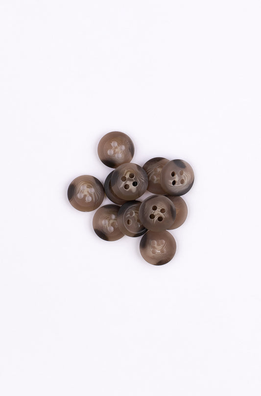Brown button