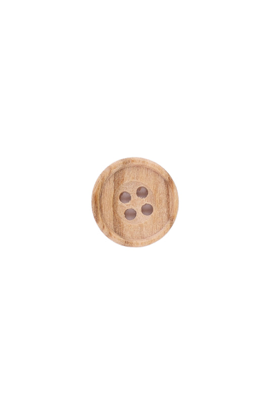 Wooden button