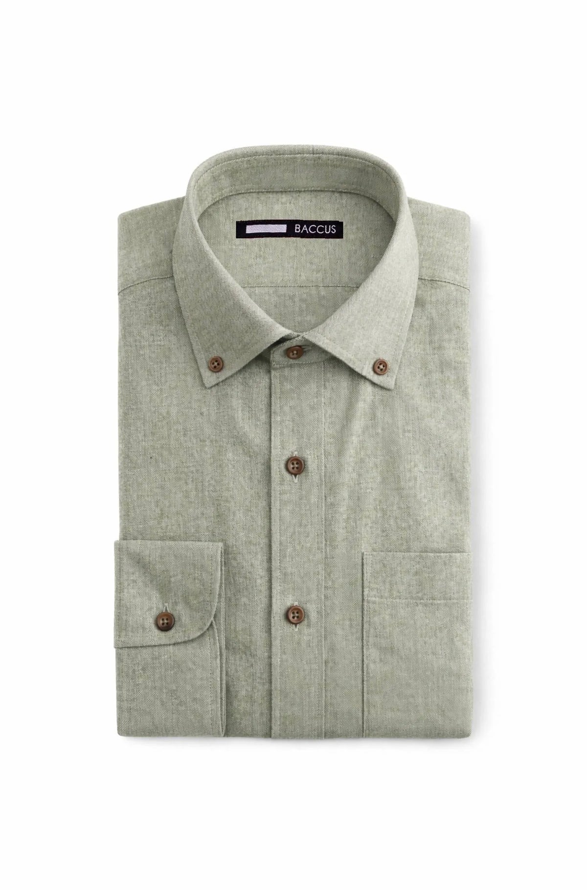 Camisa lisa para homem - Bege