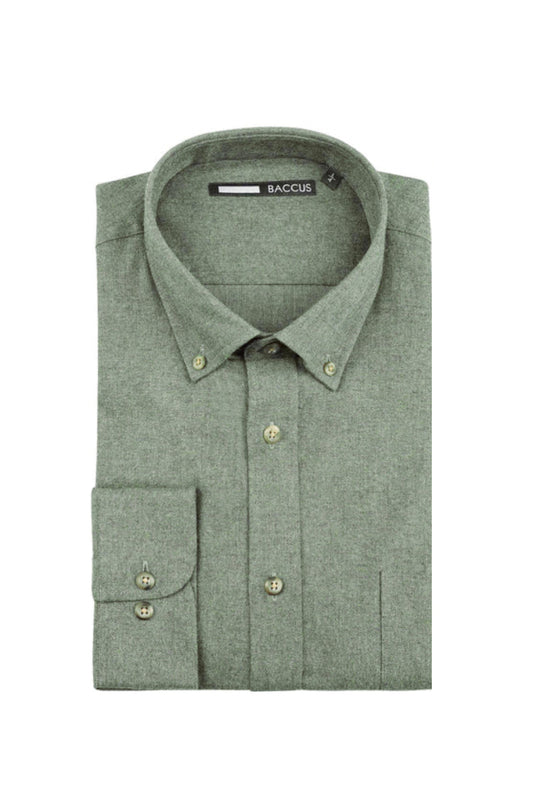 Camisa lisa para homem - Verde