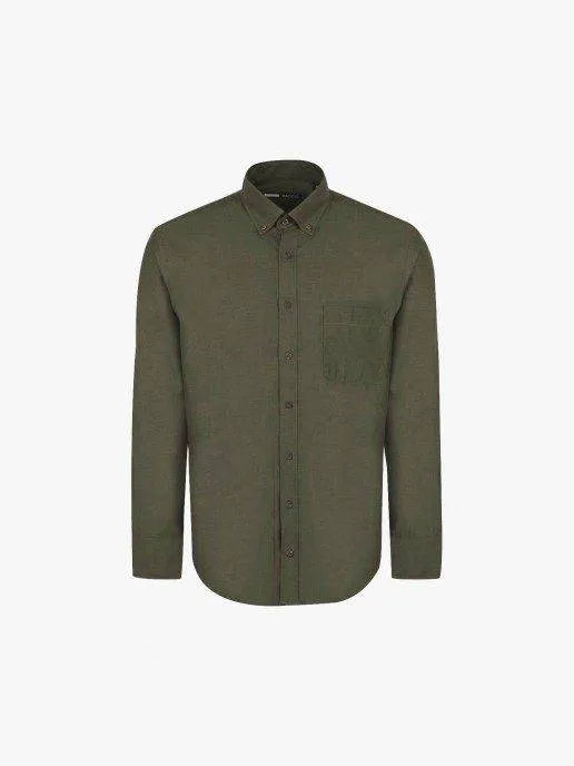 Camisa lisa para homem - Verde