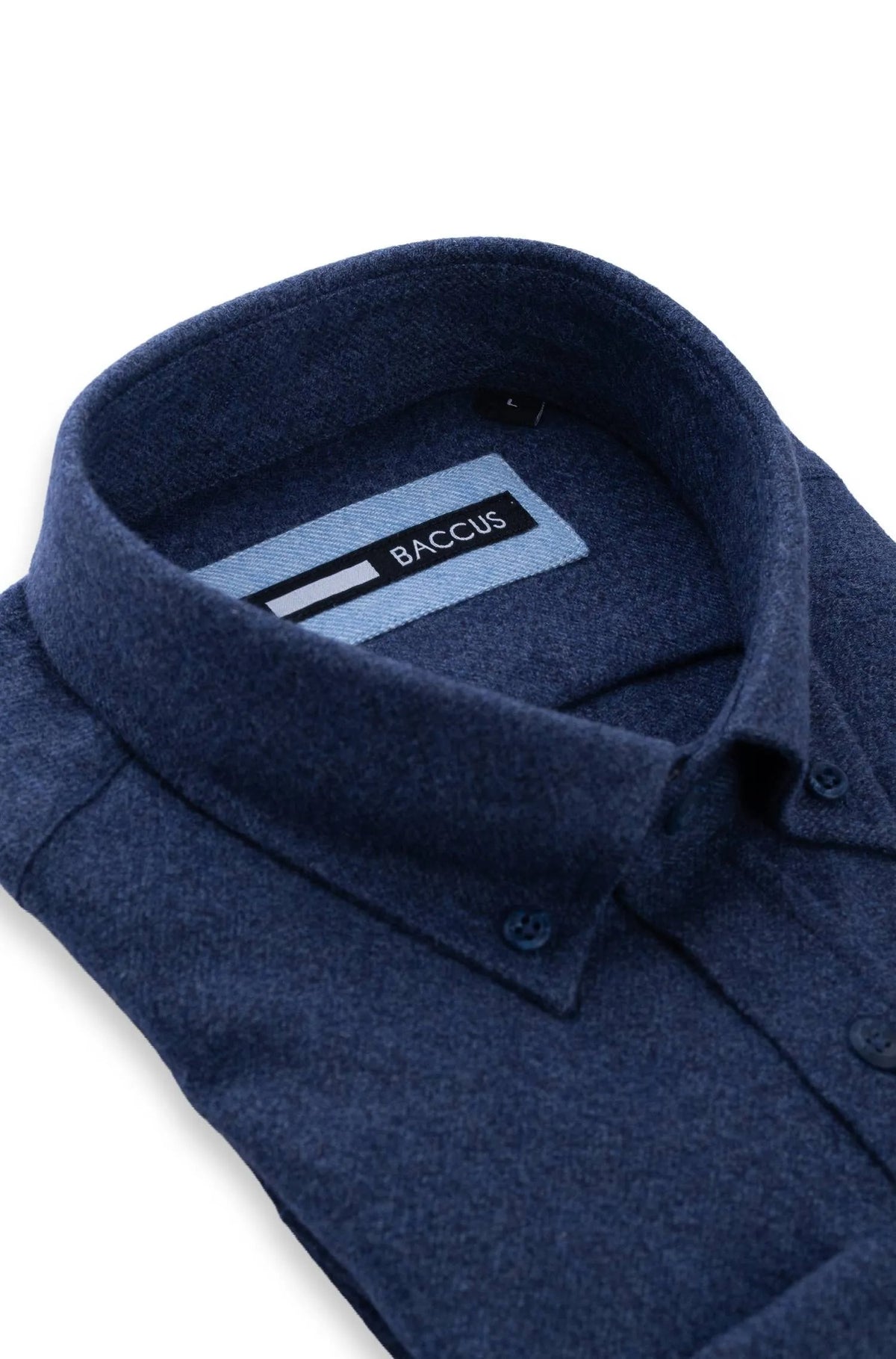 Camisa lisa para homem - Azul