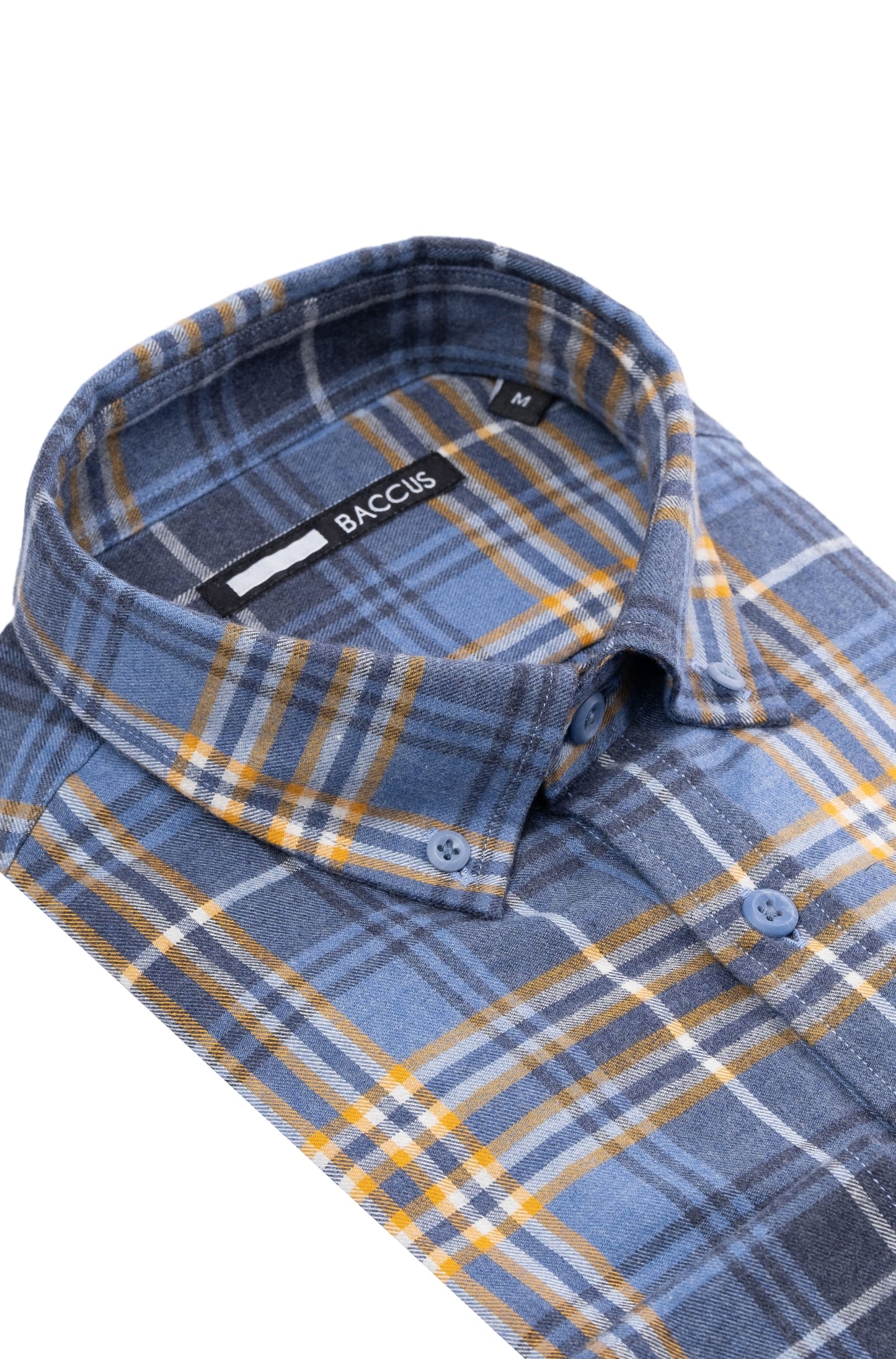 Camisa para homem xadrez - Azul