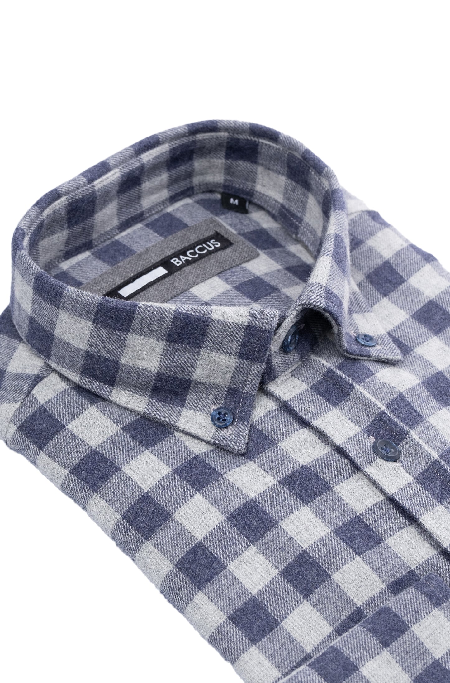 Camisa para homem xadrez  - Azul