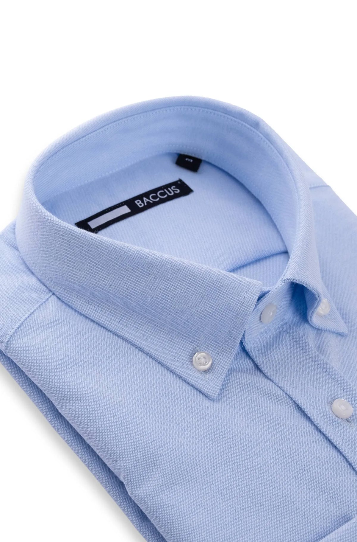 Camisa algodão GOTS - Azul