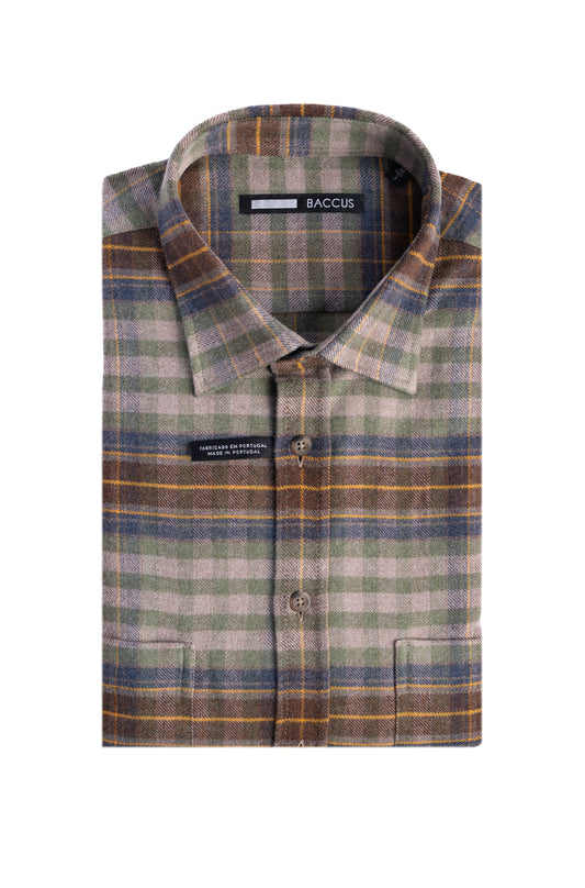 Overshirt de homem Baccus - Verde