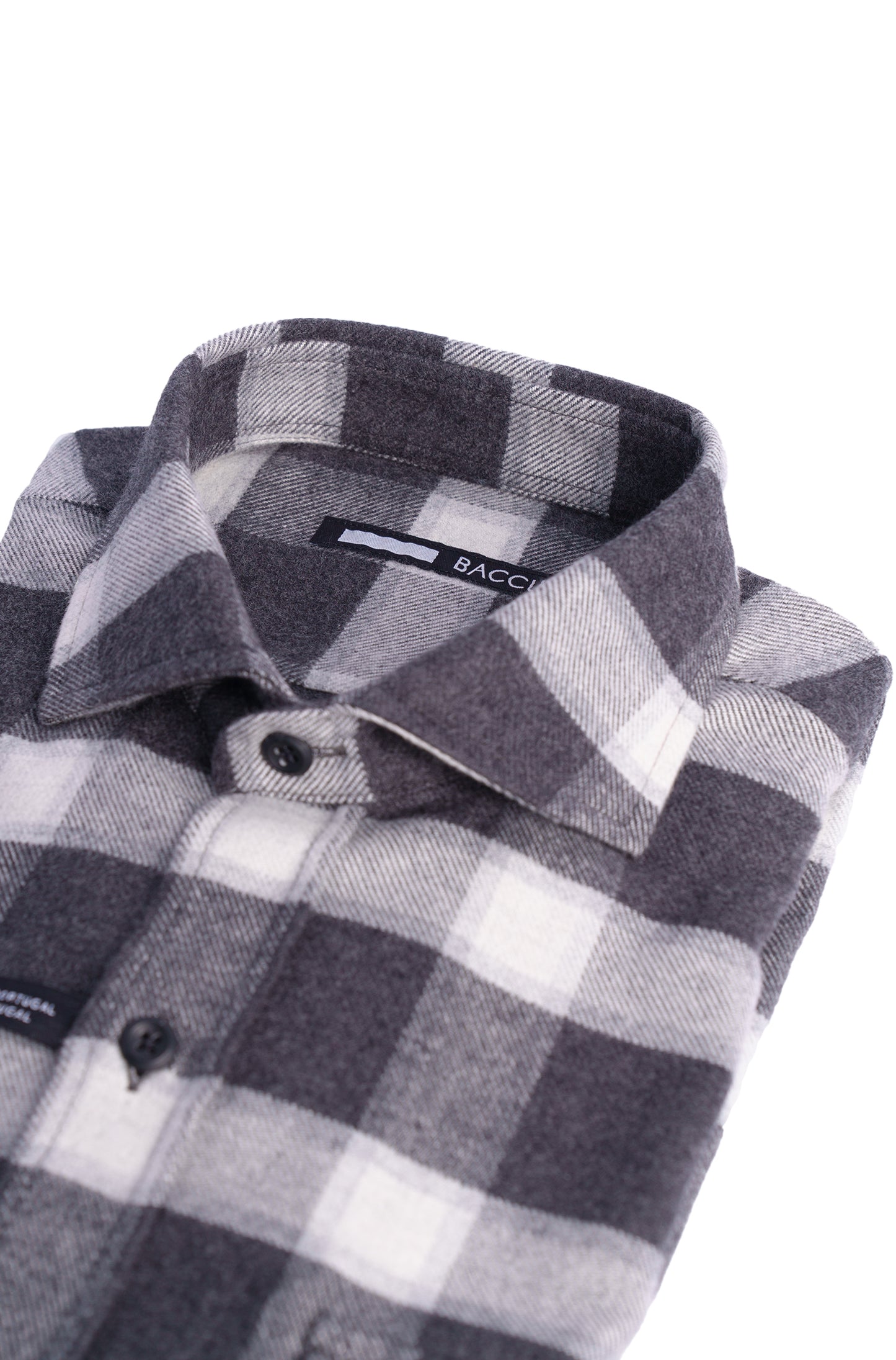 Men's flannel shirt - Gray