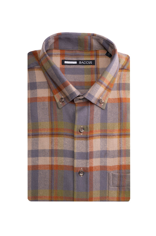 Camisa xadrez masculina - Verde