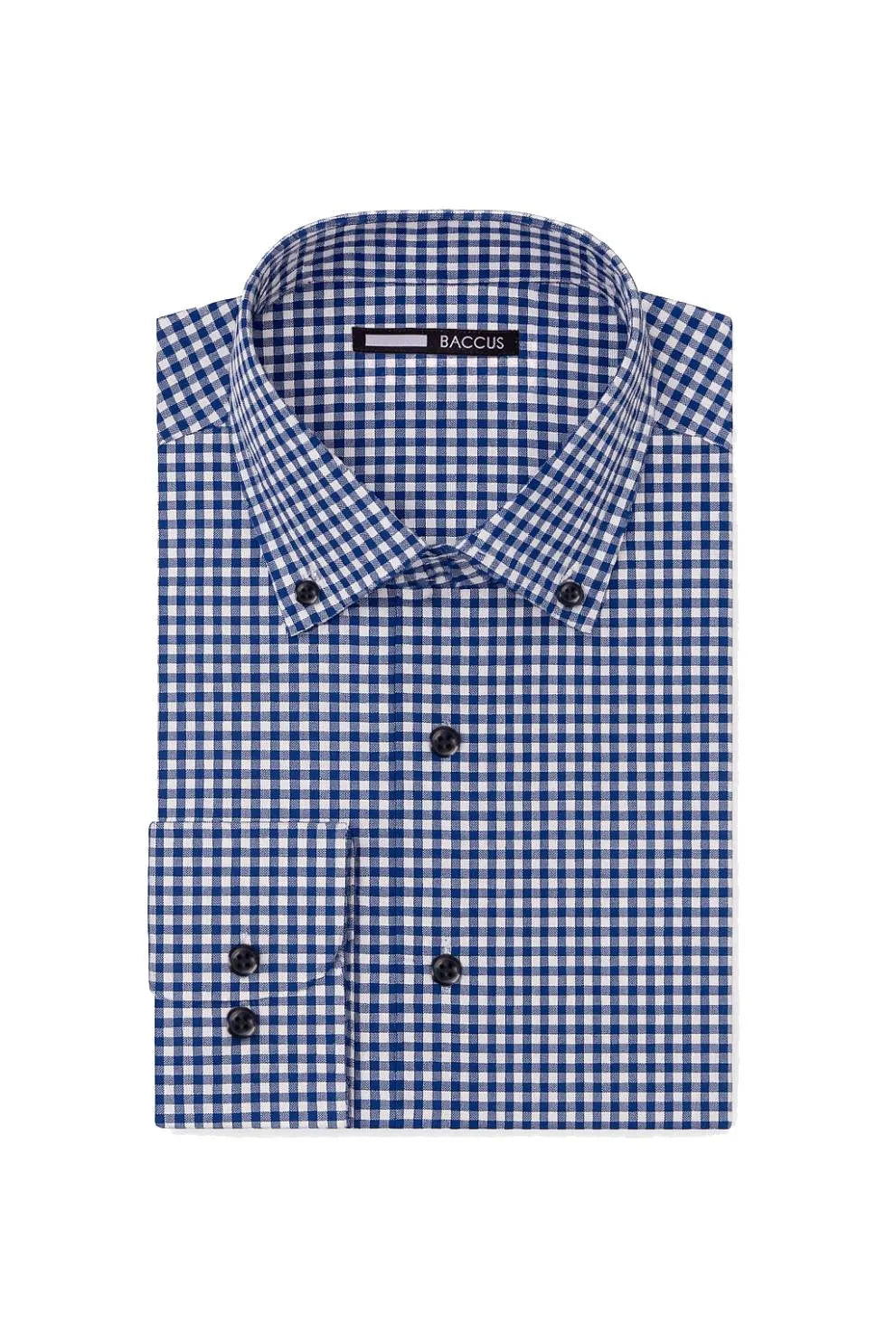 Camisa com botão - Marinho