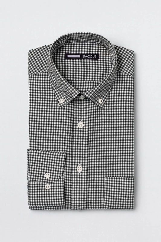 Camisa com botão - Verde