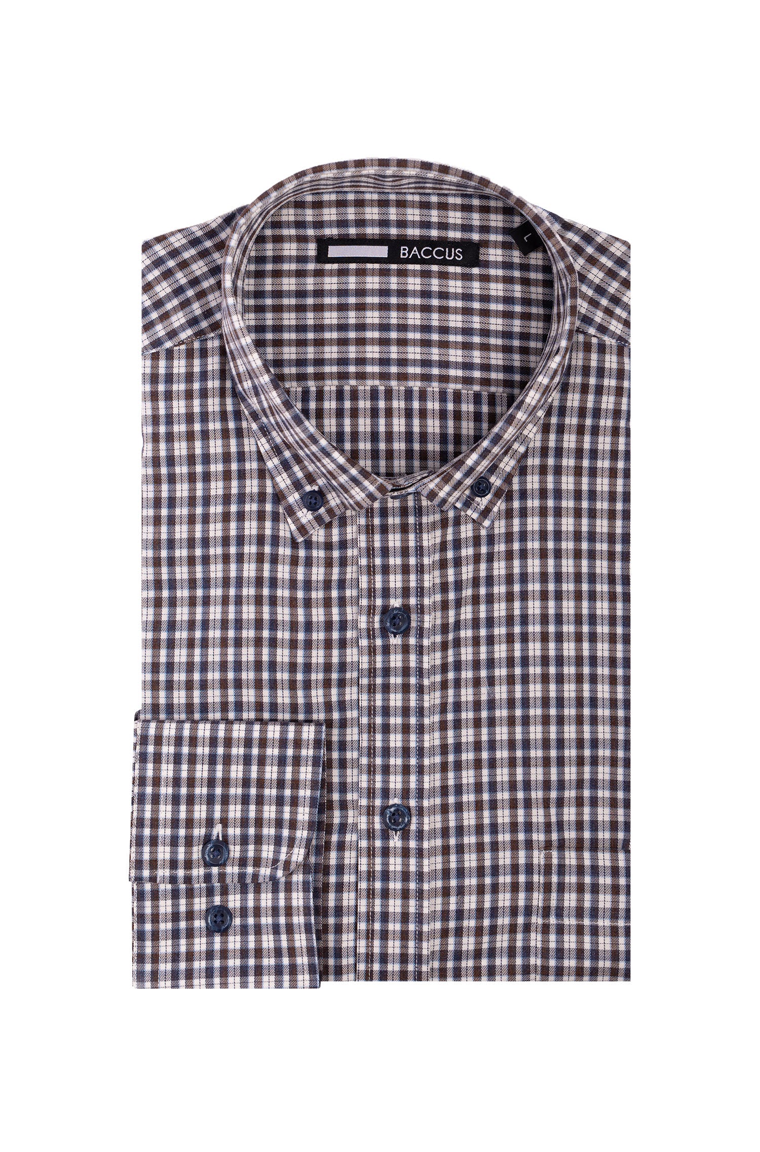 Camisa xadrez masculina - Azul
