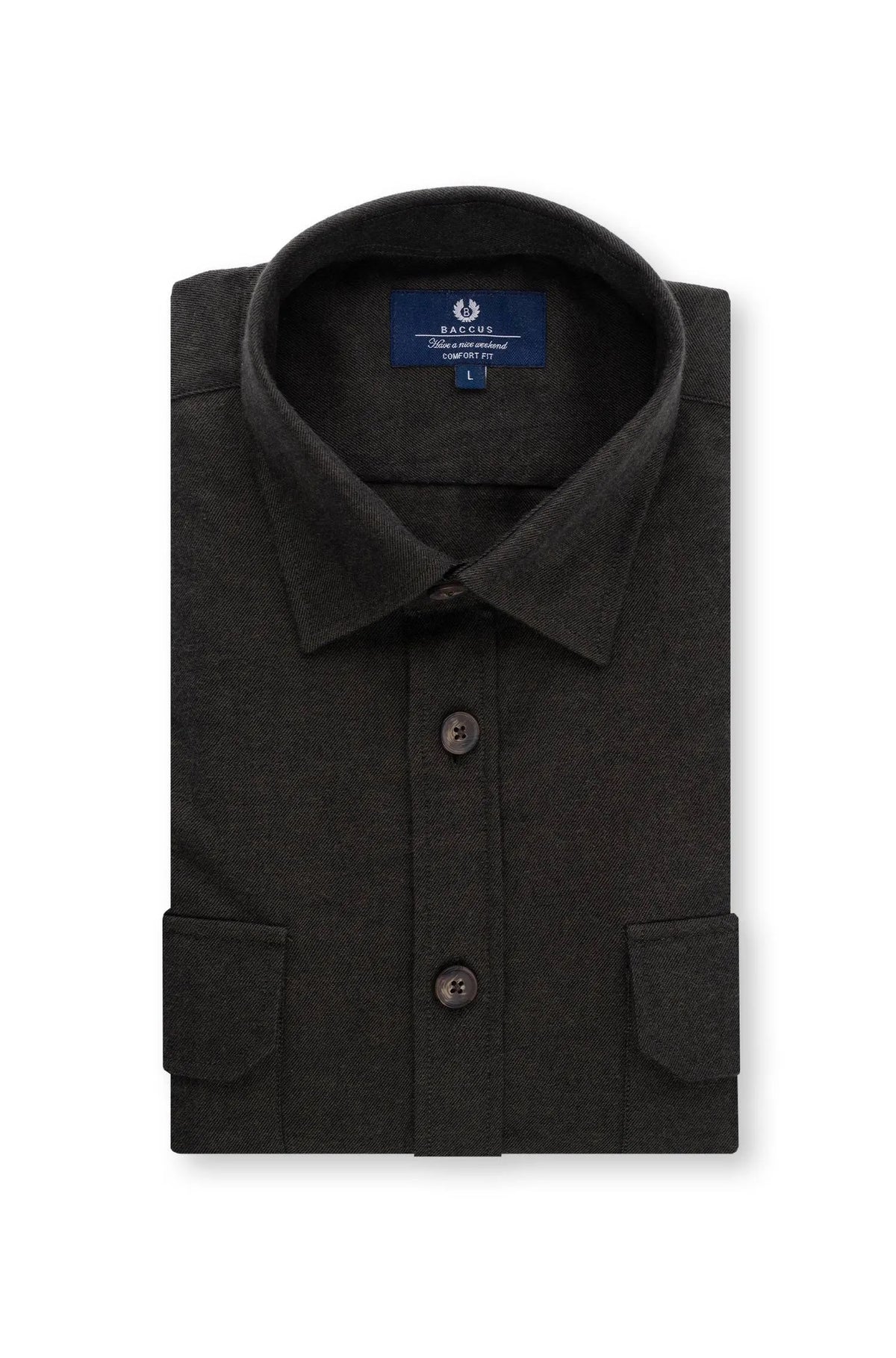 Camisa Regular Fit - Verde