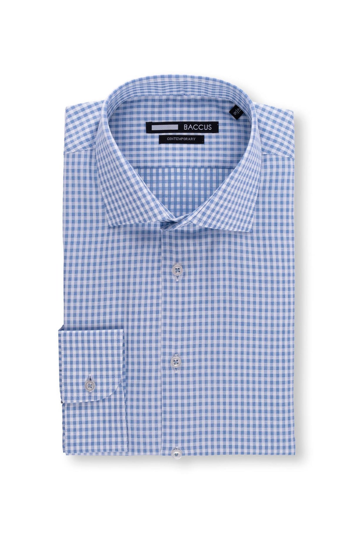 Camisa Baccus com Xadrez - Azul