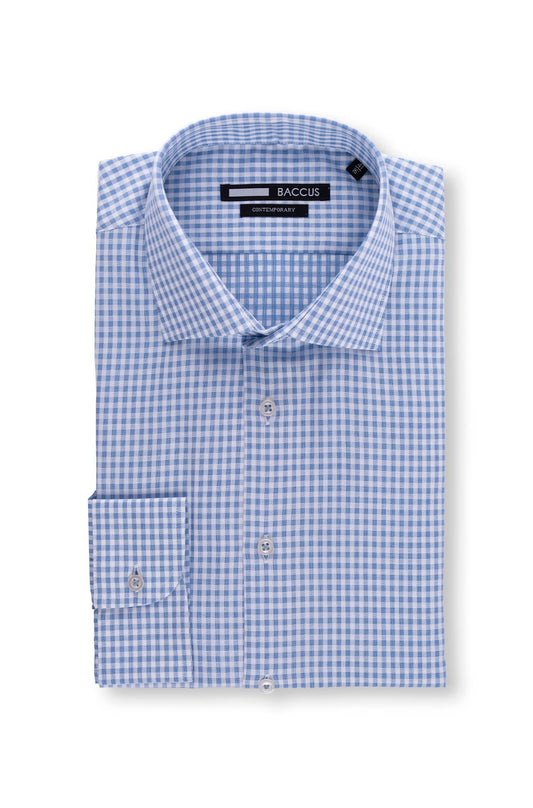 Baccus Checked Shirt - Blue