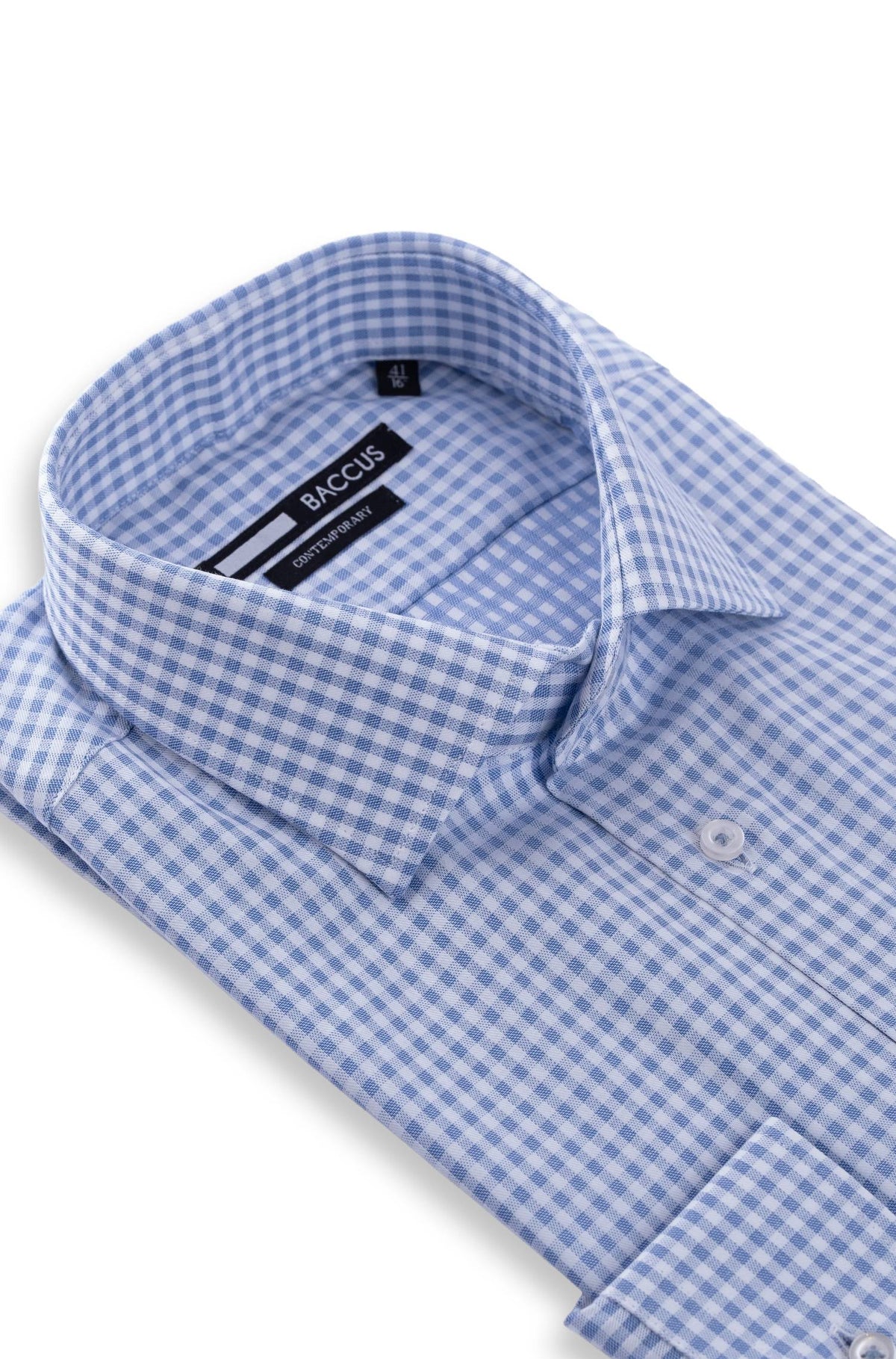 Camisa Baccus com Xadrez - Azul