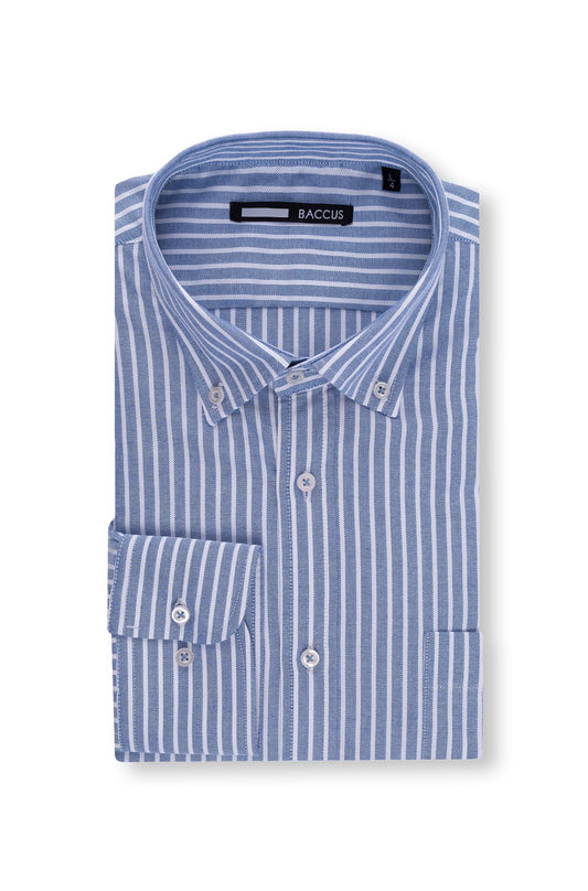 Camisa Baccus com Xadrez - Azul