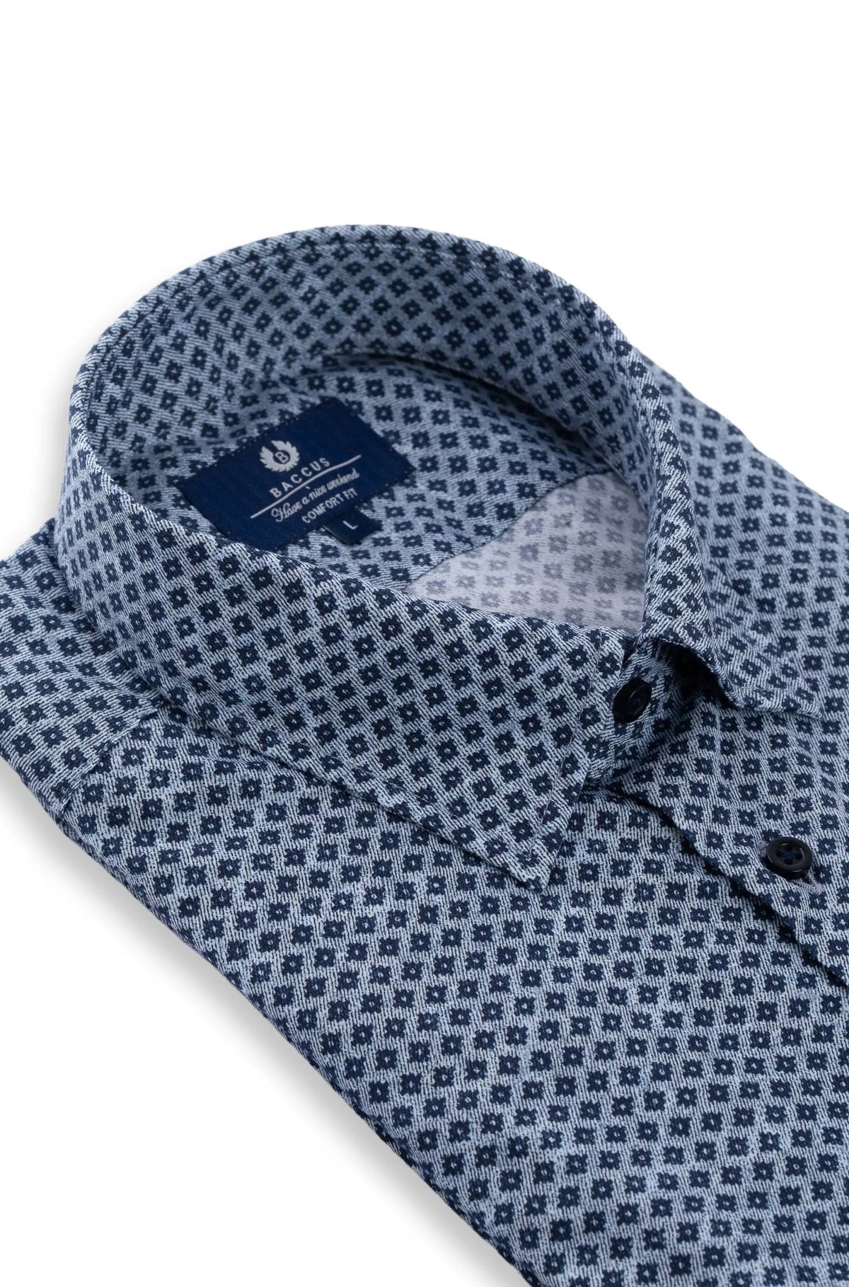 Men's plain shirt - Navy