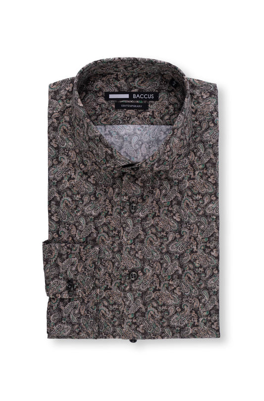 Camisa estampada Baccus - Verde