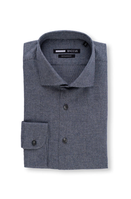 Camisa falso liso Baccus - Azul