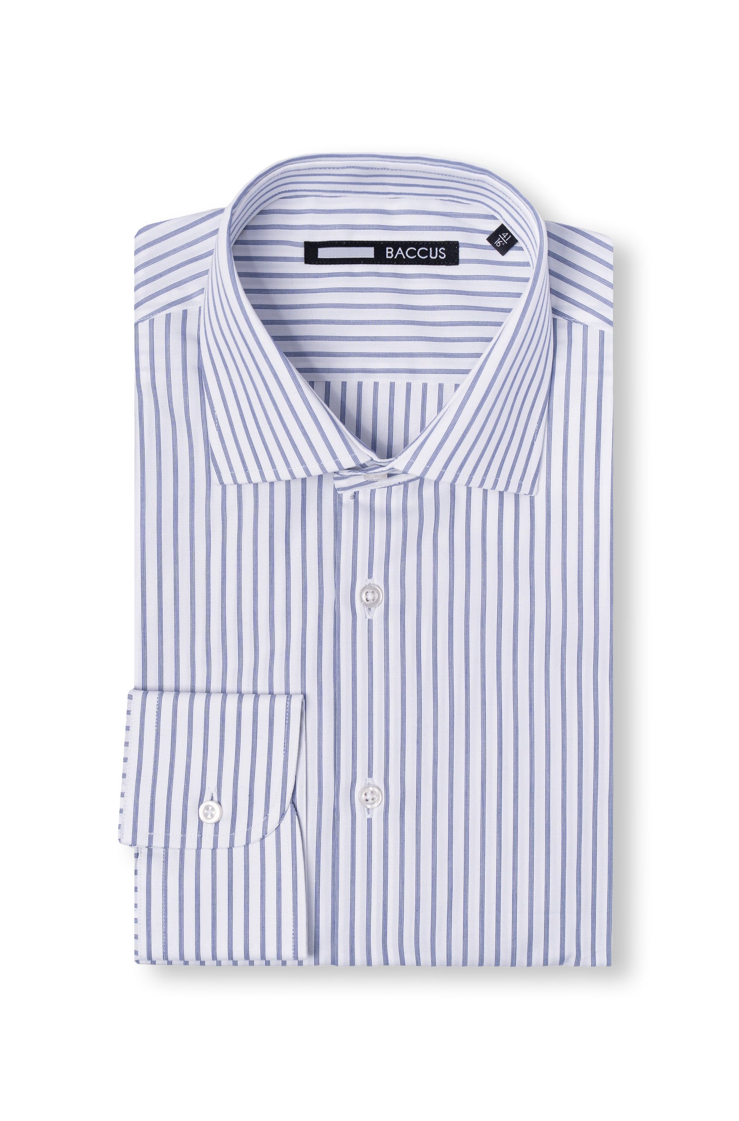 Camisa Baccus com risca - Azul