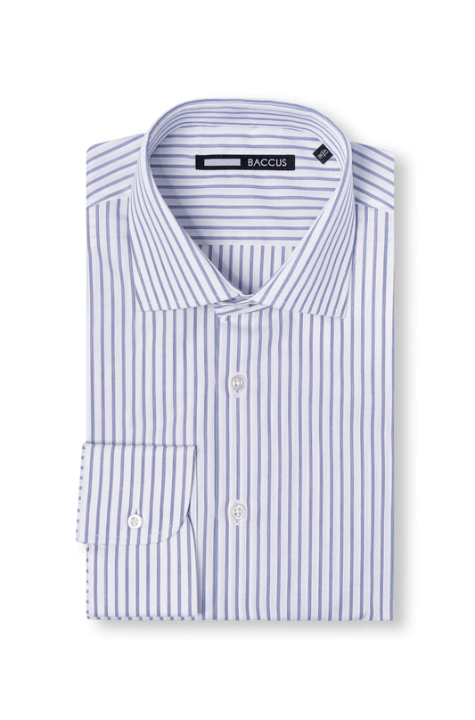 Camisa Baccus com risca - Azul