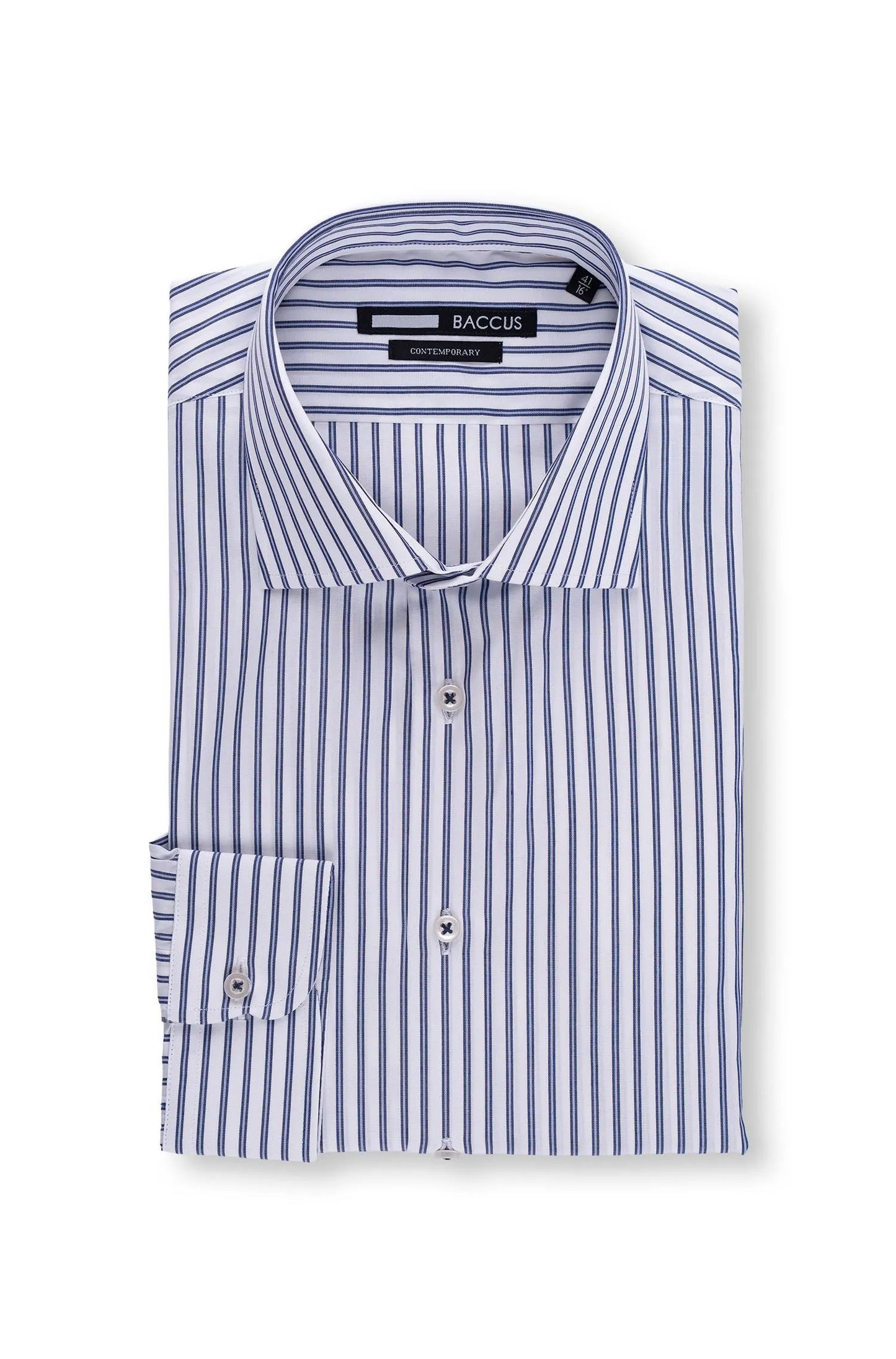 Camisa Baccus com risca - Azul