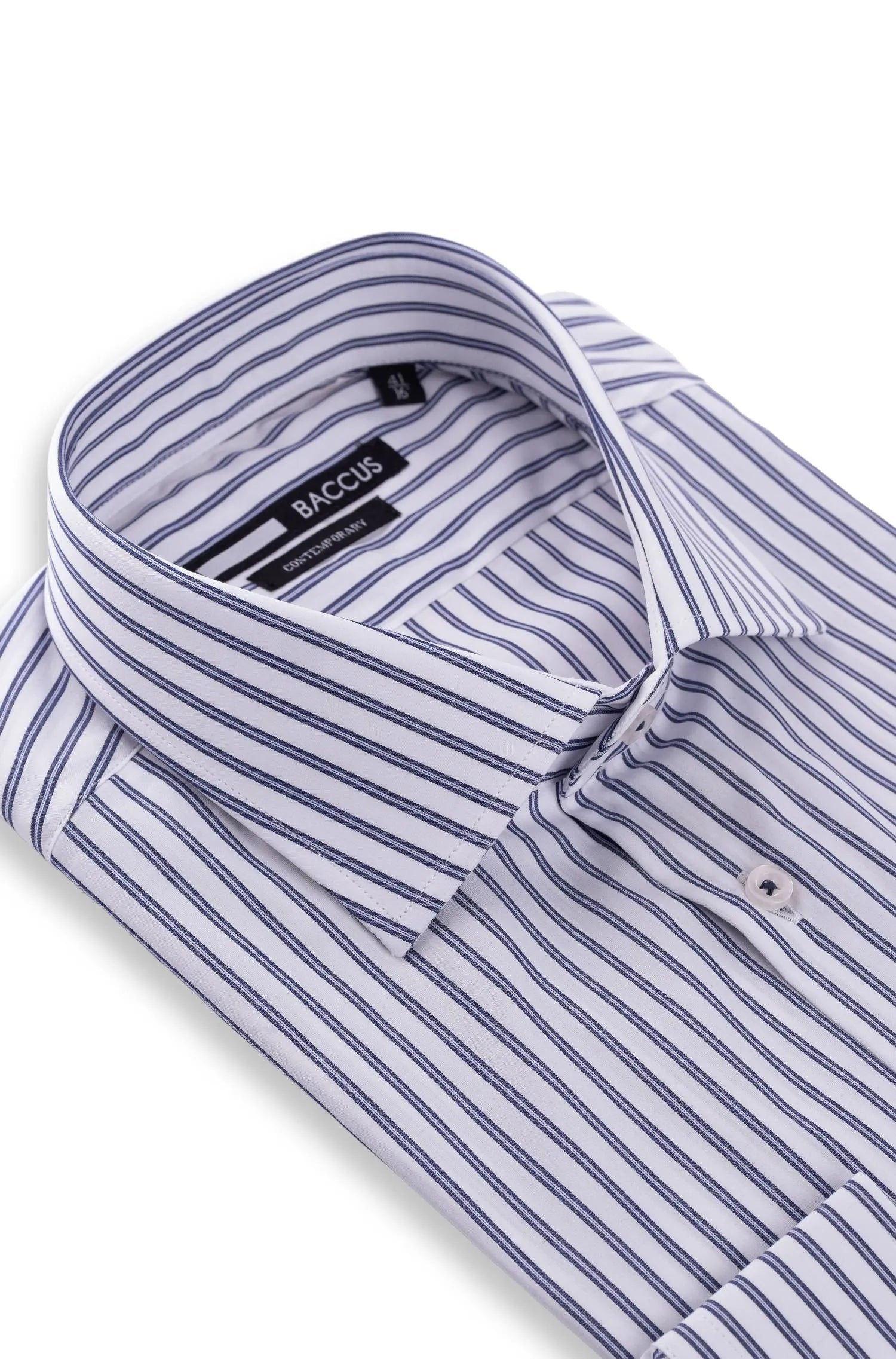 Camisa Baccus com risca - Azul
