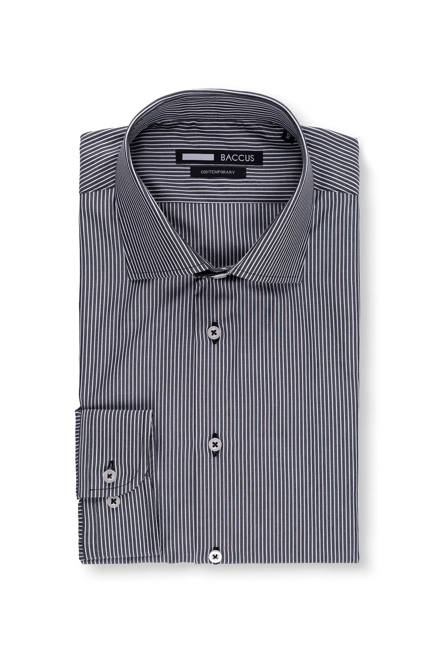 Camisa Baccus com risca - Cinza