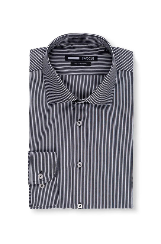 Camisa Baccus com risca - Cinza