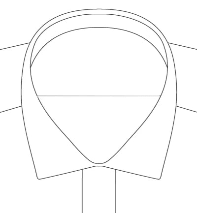 Backstitching on the edge