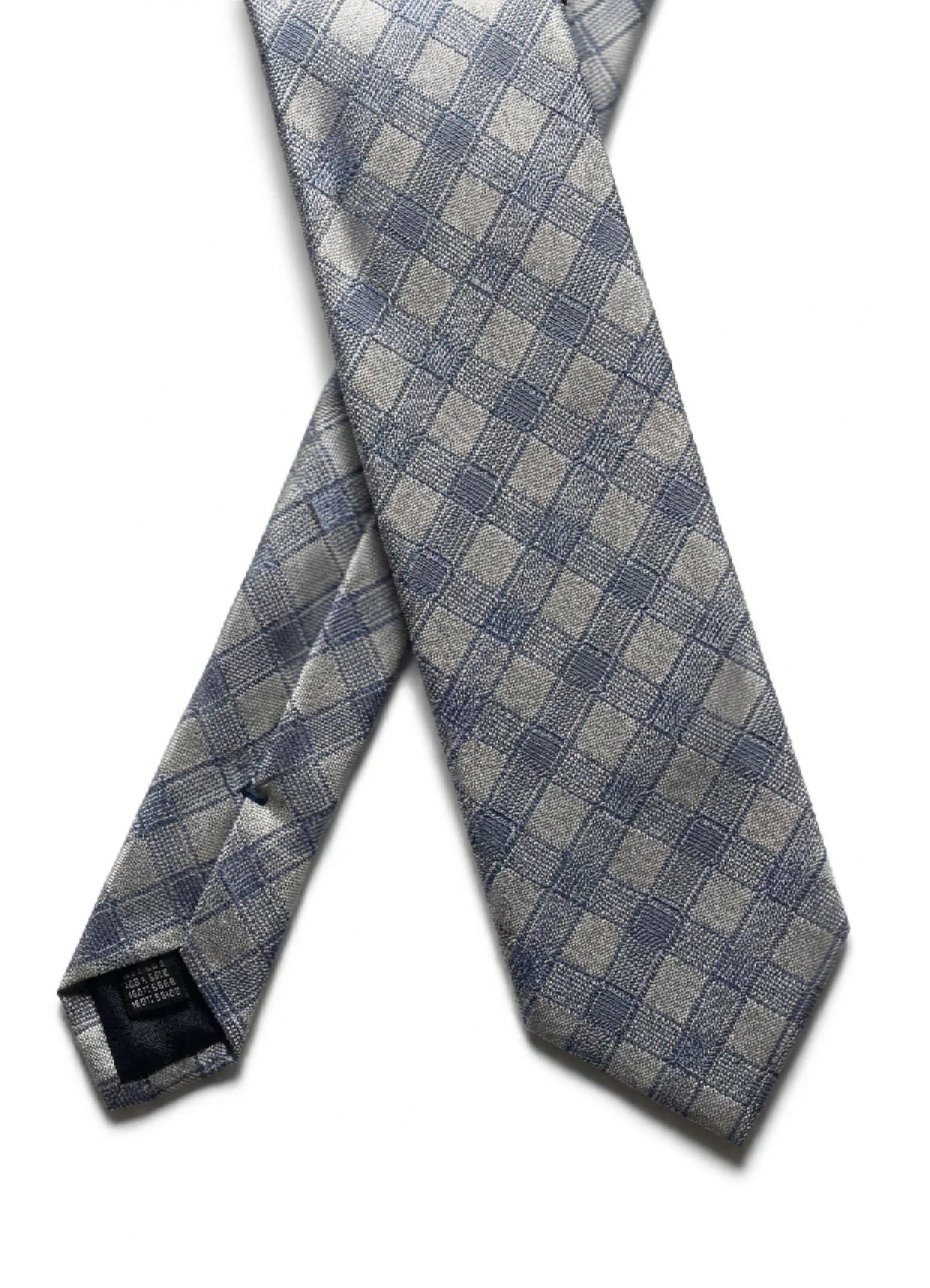 Gravata Seda Xadrez