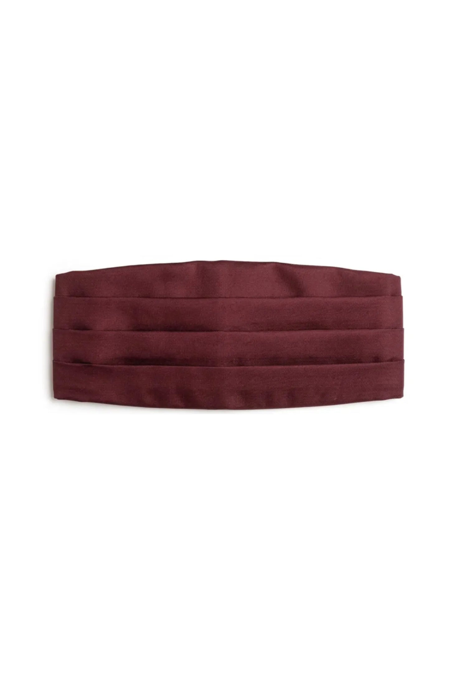 Ceremonial silk sash - Bordeaux
