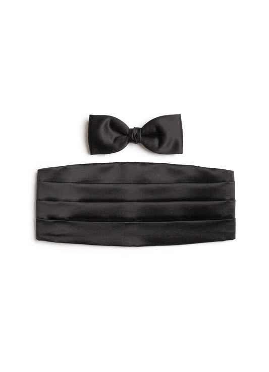 Conjunto faixa e laço  - Preto